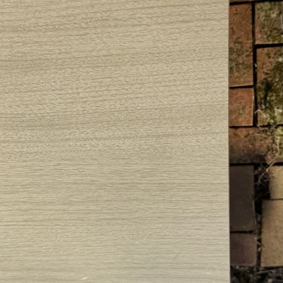 Mid-Century Modern Home Office Desk in Light Wood and Black - Picture 13 of 16